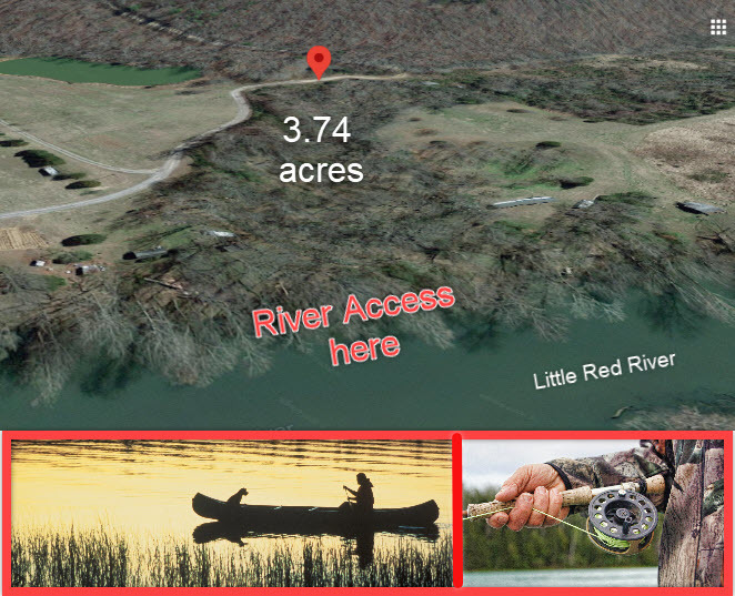 Little Red River Vacant Land For Sale 3.74 acres
